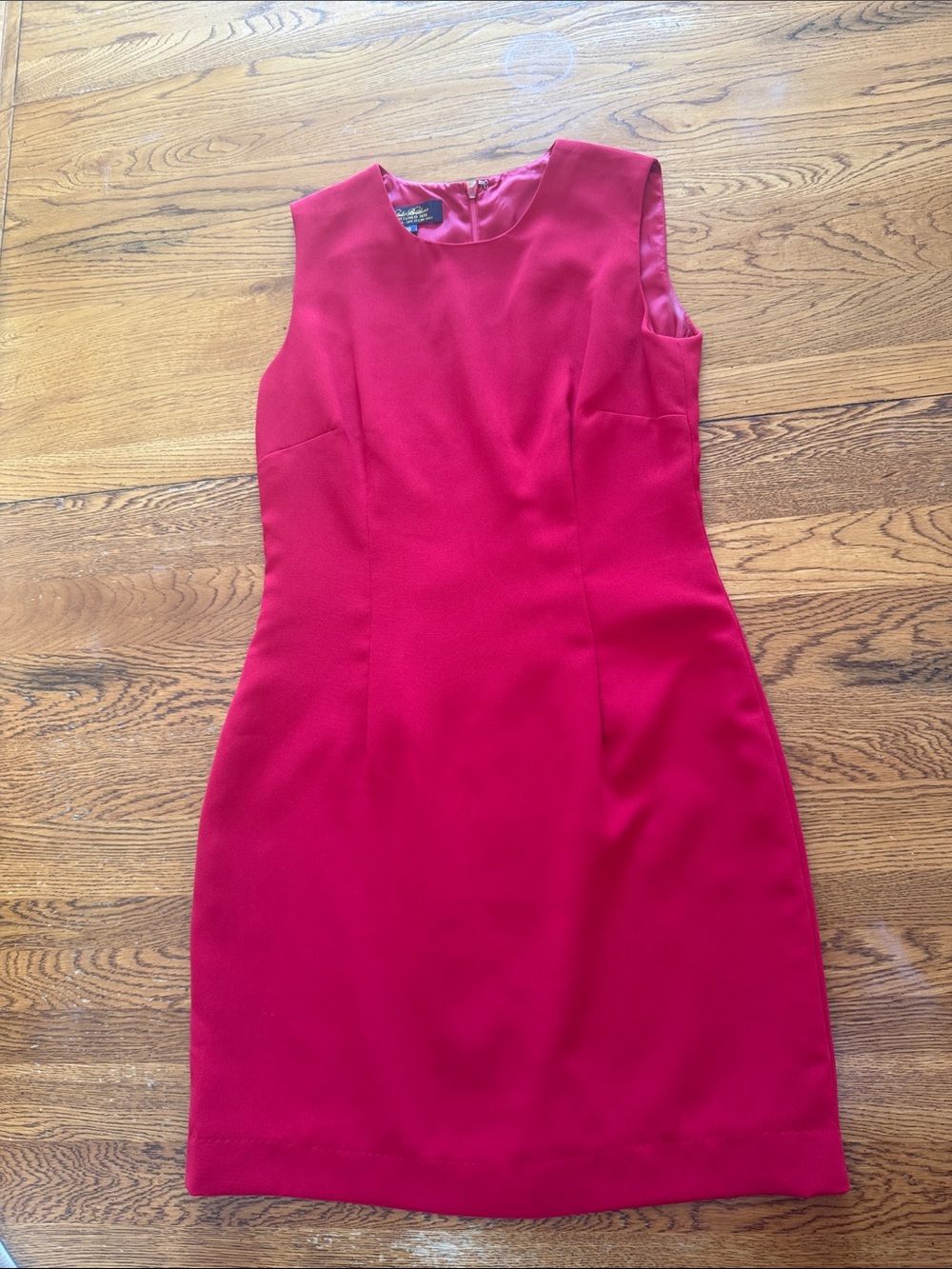 Brooks Brothers Red Sleeveless Mini Dress